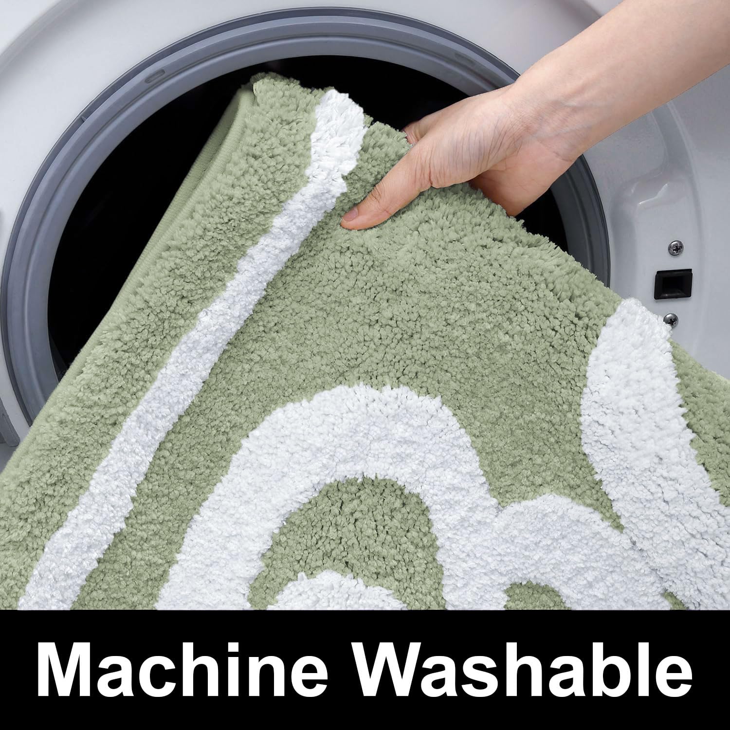 Canada Super Soft Bath Mat (40x60 cm, Light Green)