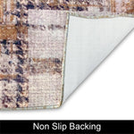 Antalia Nylon Non-Slip Carpet with Latex Backing (3x5 Feet, Yellow)