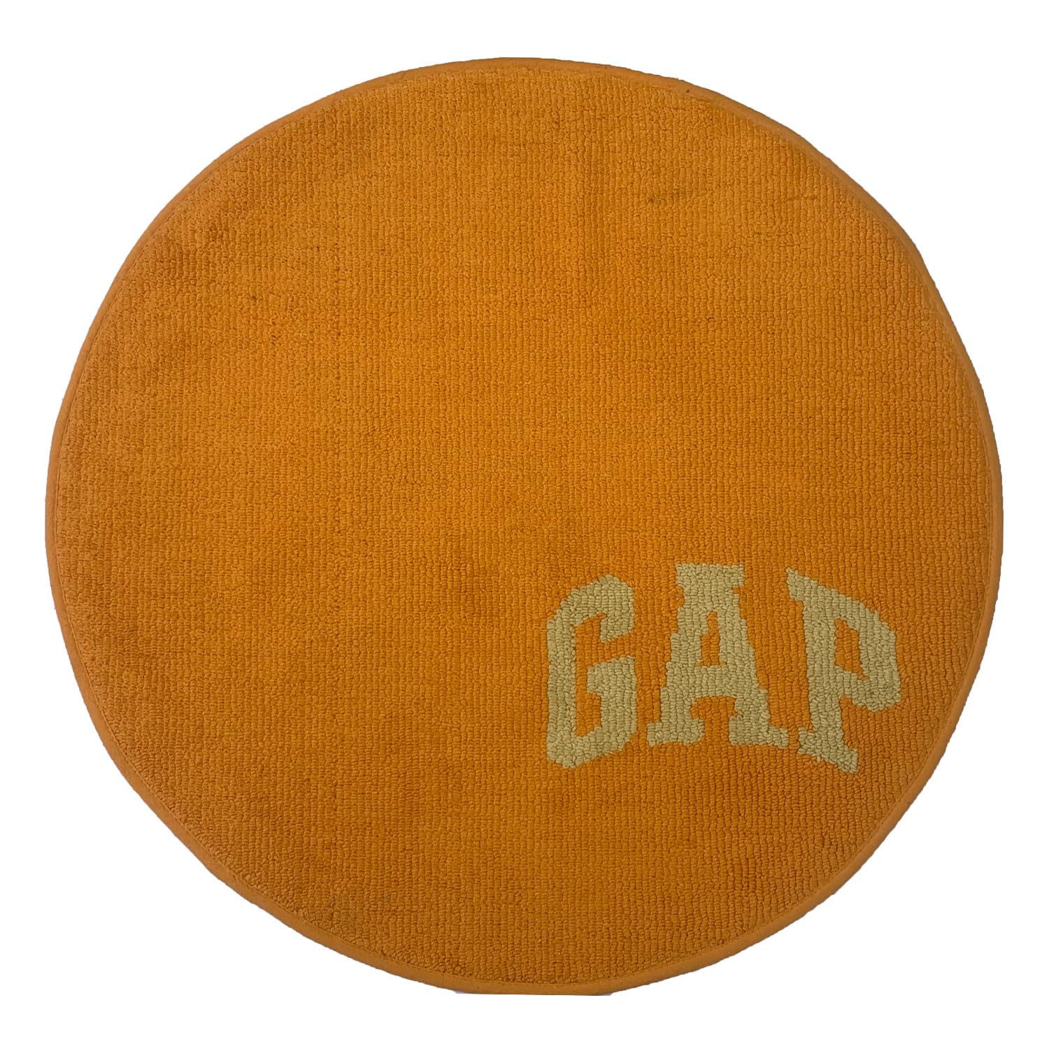 Round Bath mat for Bathroom (Yellow, 65 x 65 cm)
