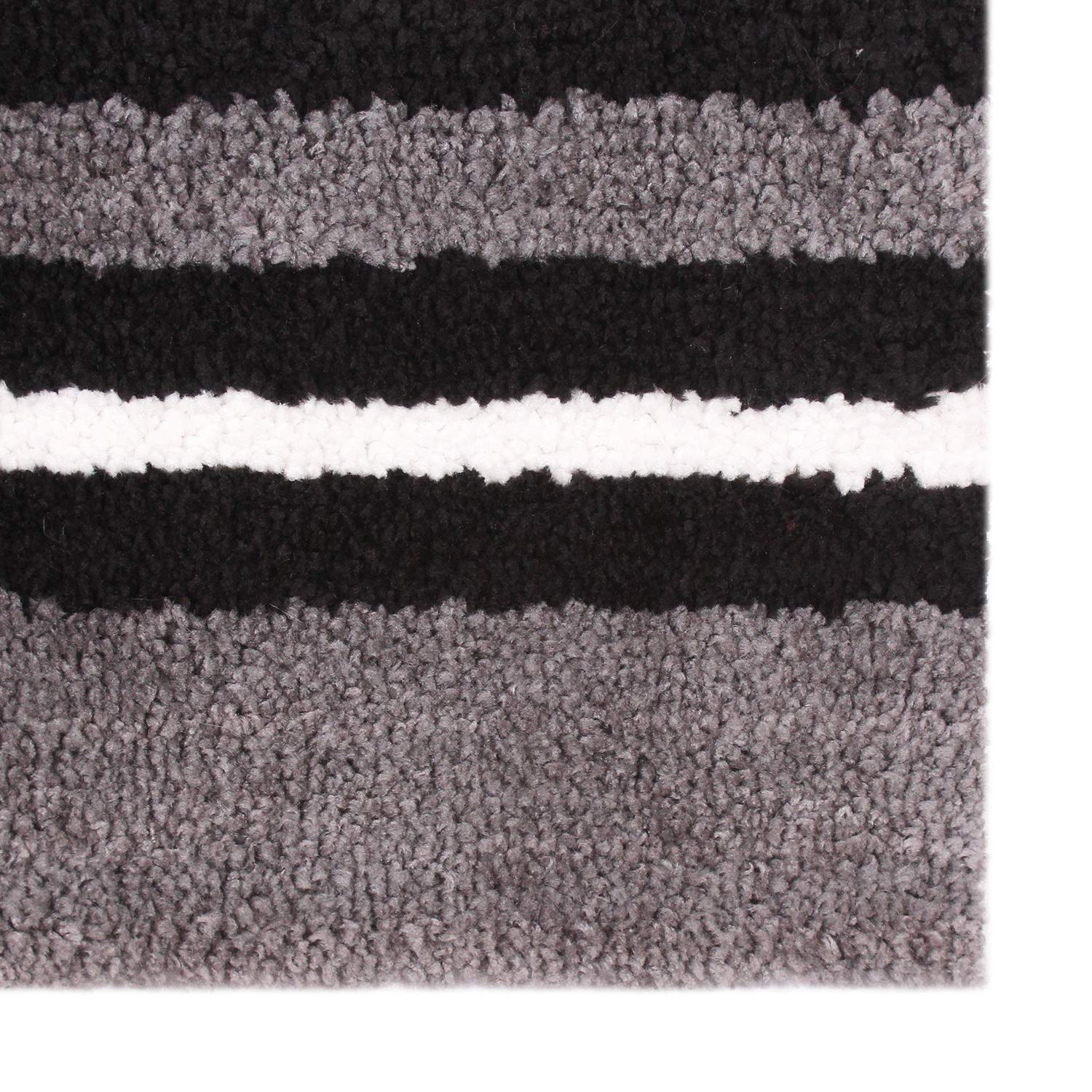 Bathmat 1600 GSM Microfiber Pack of 2 (38cm x 58cm, Grey)