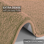 Sensuous Carpet for Bedroom (Anti Gold, 4x6 Feet)