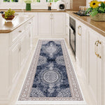 Polyester Floor Runner  Monochrome Pattern Multi Color 150x56cm