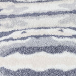 Sofa Cover for 3 Seater Tiger Print Plush Polyester ( 70x180 cm , Grey )