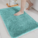 Microfibre Bath Mat For Home 40x60 cm Aqua