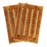 Bathmat 2500 GSM Microfiber Pack of 2 (40cm x 60cm, Gold)