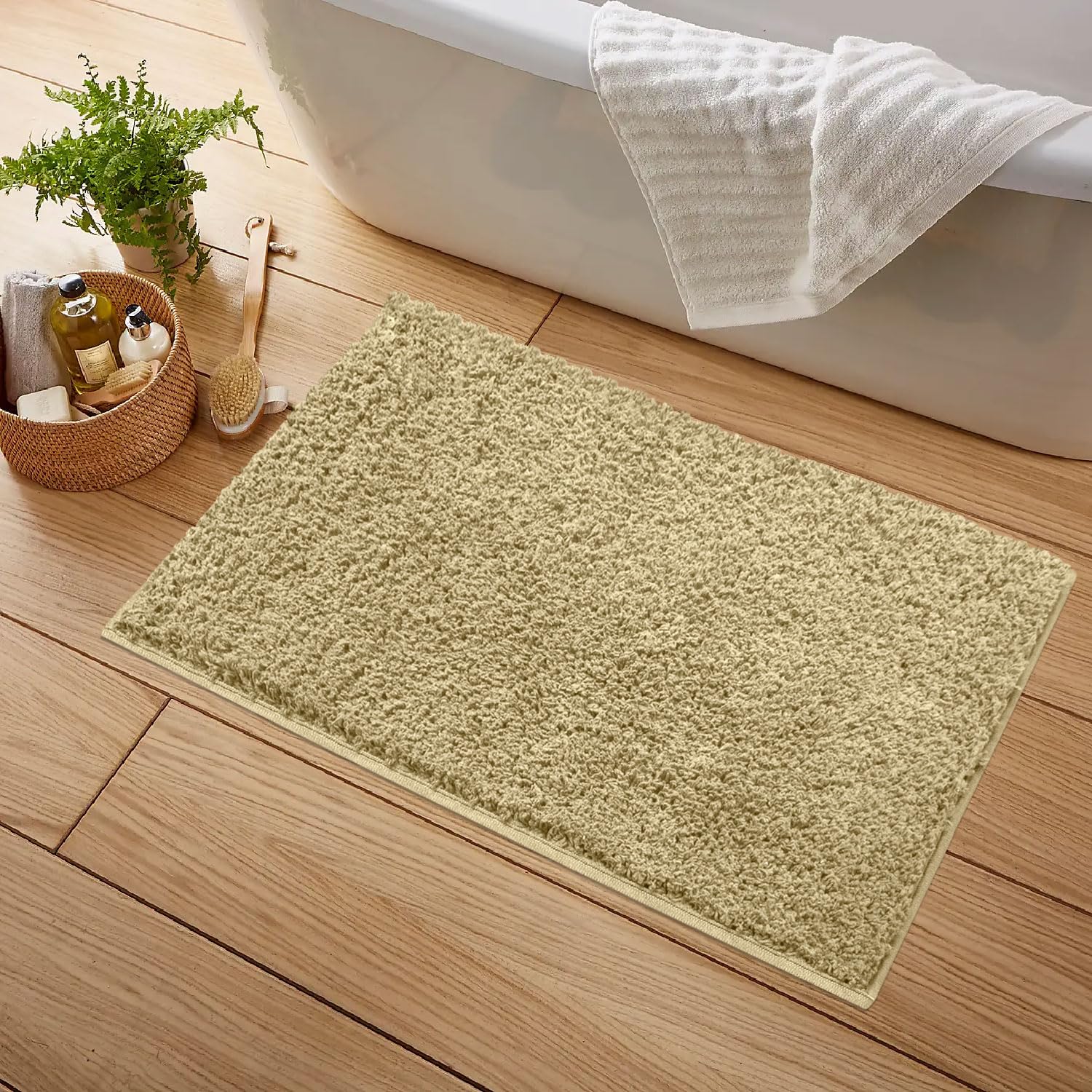 Colosseum Bath Mat 100% Cotton (40x60 cm,Gold)