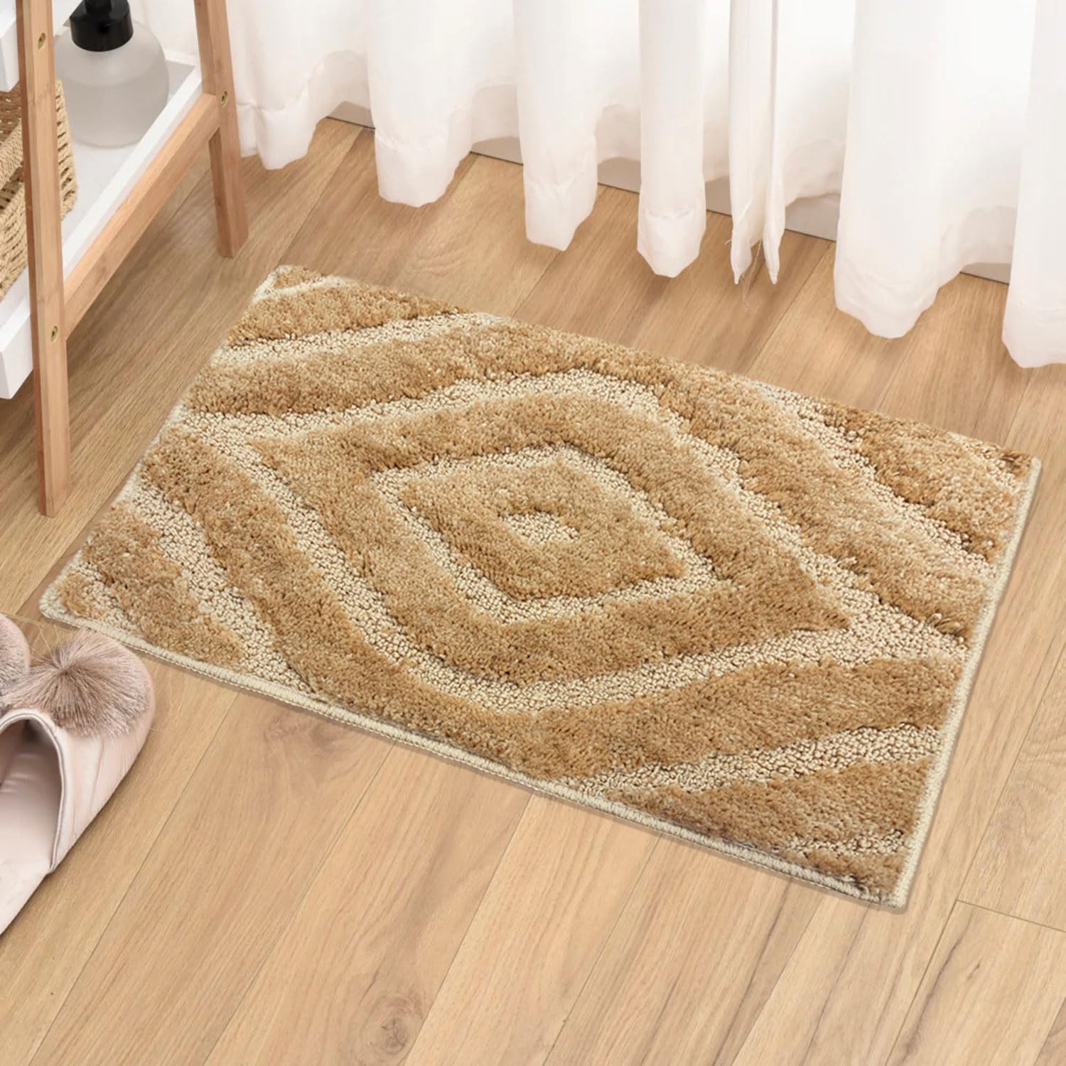 Scotland Diamond Bath Mat (38x58 cm, Gold)