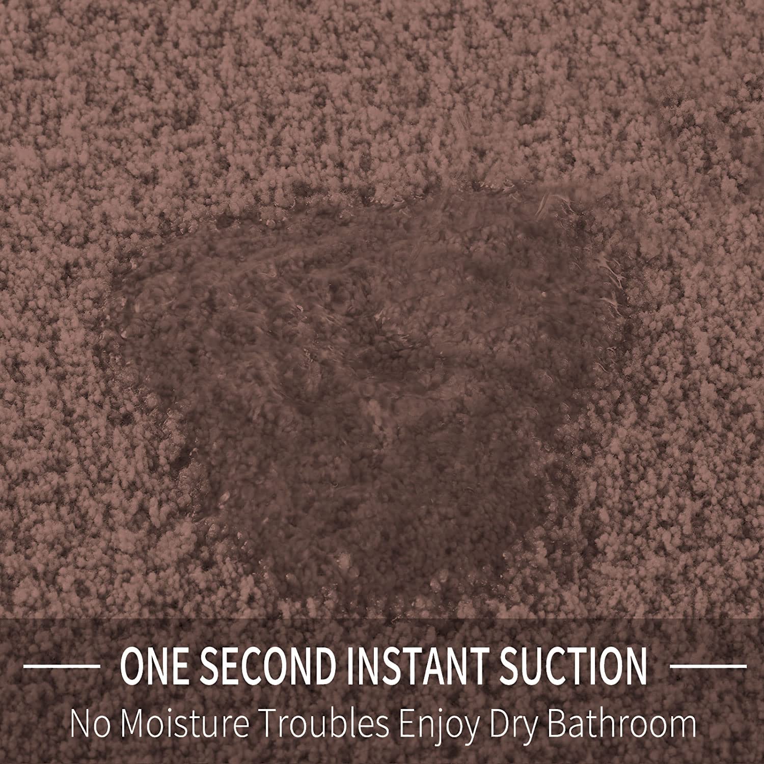 Sensuous Carpet for Bedroom (Coffee, 3x5 Feet)