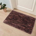 Bath Mat For Bathroom 1600 GSM Microfiber (38X58 cm, Chocolate)
