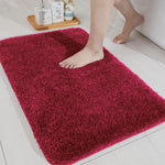 Newman Bath Mat (40X60 CM, Maroon)
