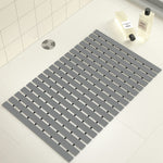 Shower Mat for Bathroom Anti Slip  (Grey, 17x24 Inch)