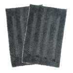 Bathmat 2500 GSM Microfiber Pack of 2 (Grey, 40cm x 60cm)
