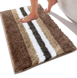 Bath Mat 1600 GSM Super Soft (38x58 cm , Coffee)