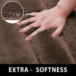 Toronto Bathmat Super Soft Microfiber (40x60 cm, Choco)