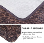 Hawaii Bath mat Anti Skid (Cocoa, 45 x 75 Cm)