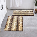 Birmingham Bathmat for Bathroom Pack of 2 (38x58 cm Amber)