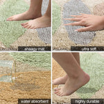 Vegas Kid's Bath Mat (40x60 cm, Leafs)