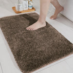 Newman Bath Mat (40X60 CM, Chocolate)