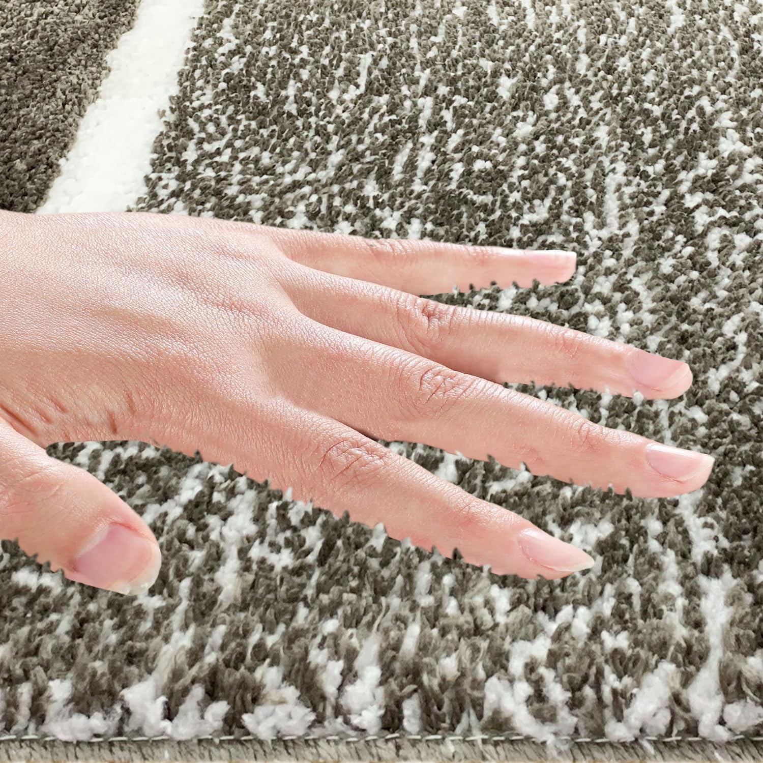 Rio Bath Mat 1800 GSM (38x58 cm, Taupe)