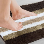 Bath Mat 1600 GSM Super Soft (38x58 cm, Chocolate)