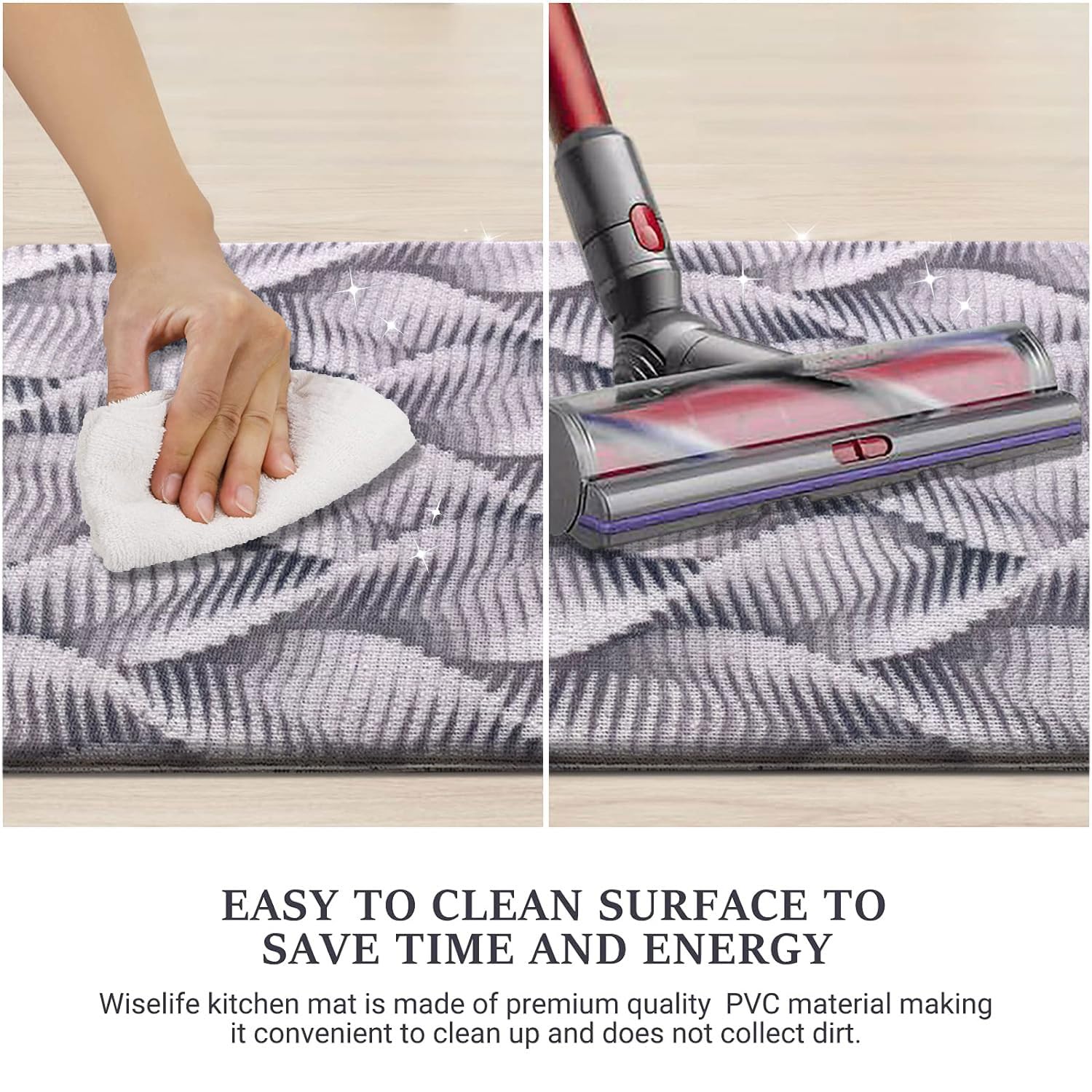 Cuba PVC Door Mats Anti Fatigue - ZigZag (40x60 cm)