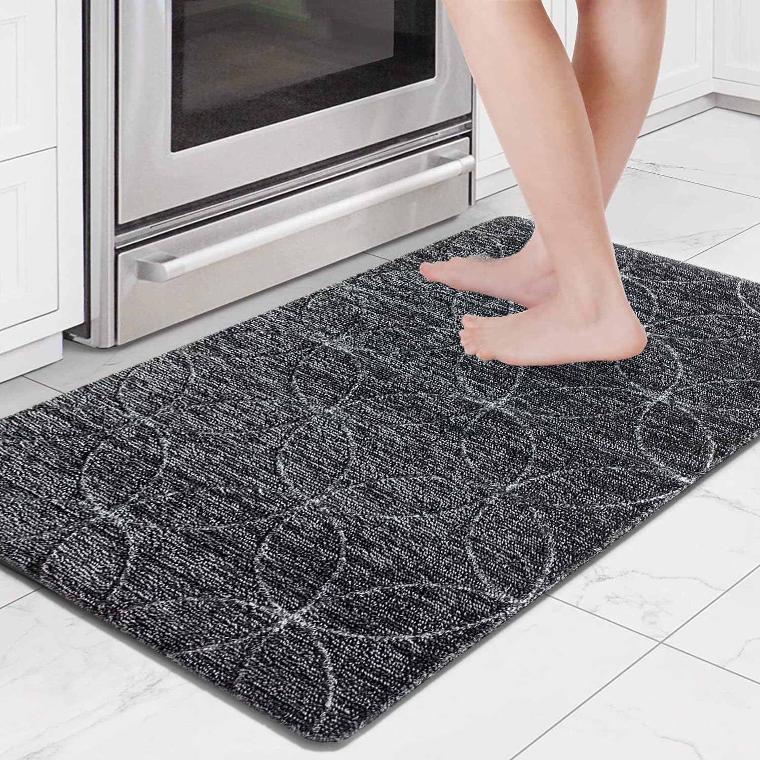 PVC Phuket Door Mat  (51x99 cm - Anthra)