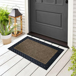 Coir Rubber Door Mat (Yellow, 45 x 75cm)