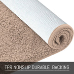 Sensuous Bathmat 2500 GSM Microfiber (Taupe, 45cm x 75cm)