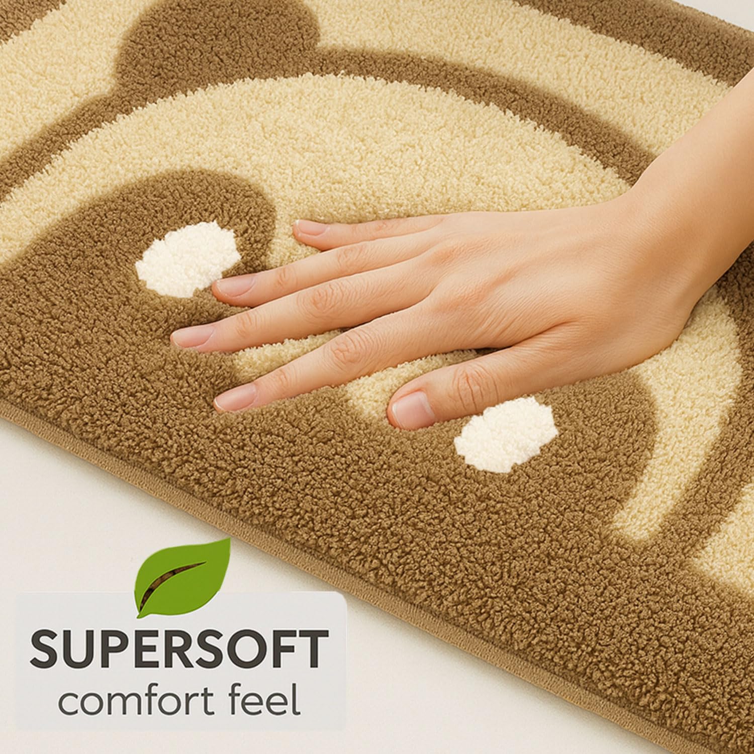 Canada Bath Mat Panda (40x60 cm, Gold)