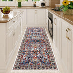 Polyester Floor Runner Velora Pattern Multi Color 150x56cm