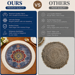 Royal Medallion Dining Table Mats ( 36x36cm, Multicolor, Set Of 2 )