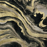 Polyester Cosmic Swirl Carpet for Bedroom (5x7 Feet, Multicolor)