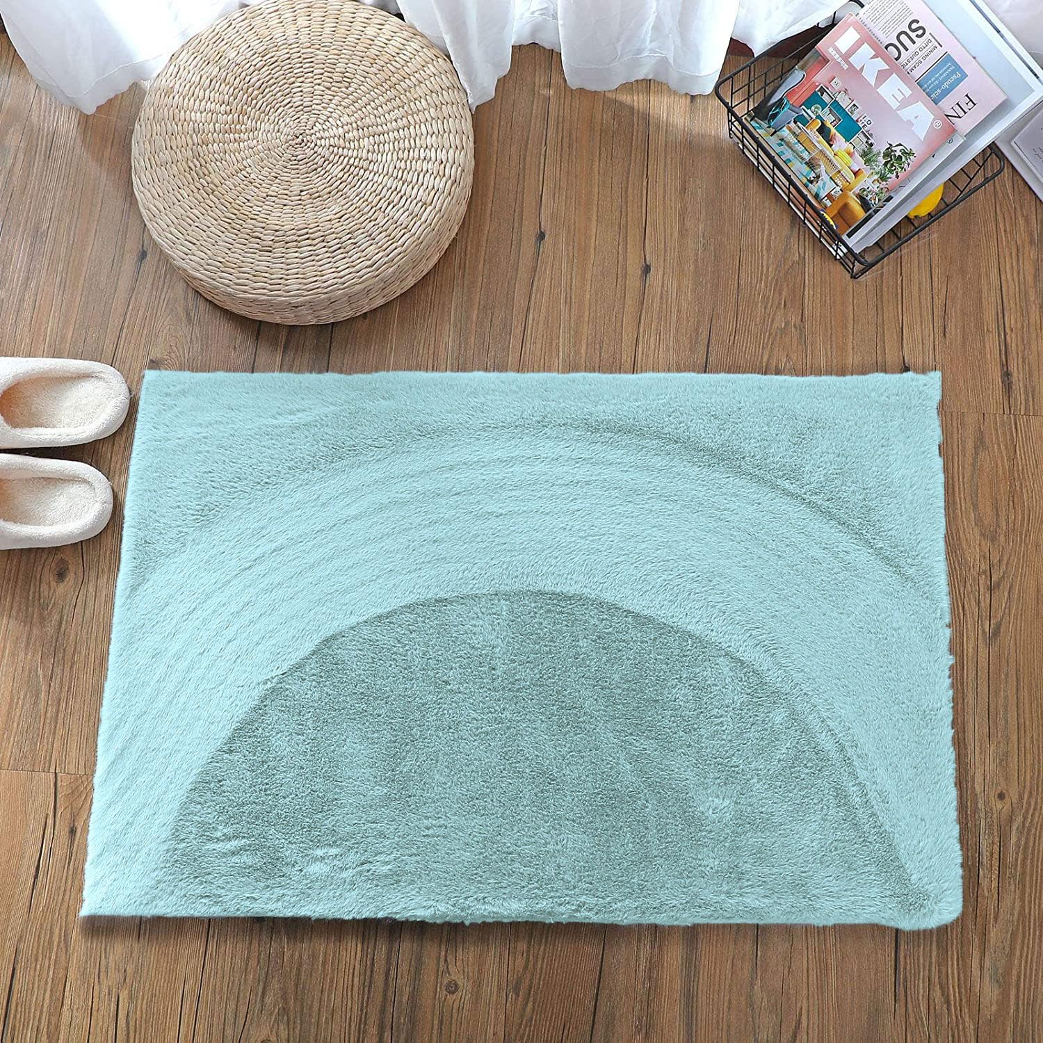 Rabbit Fur Soild Bath (Turquish, 40x60 cm)