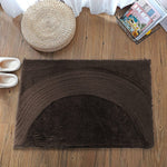 Rabbit Fur Soild Bath (Chocolate, 40x60 cm)