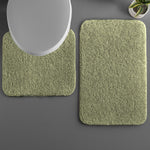 Polyester Contour Bath Mat Set (Pista , 45x 75 cm & 40x45)
