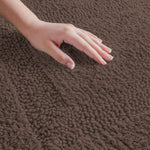 Paris Reversible Bath Mat 100% Cotton (Walnut, 40x60 cm)