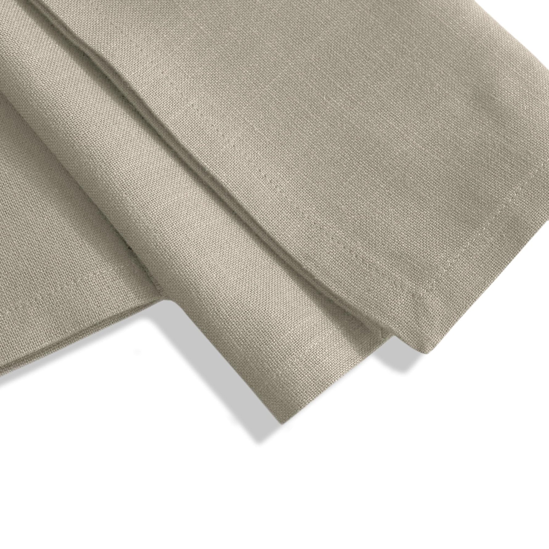 Cotton Kitchen Napkin Set of 4 (Taupe, 45x45 cm)