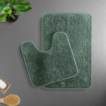Newman Polyester Contour Bath Mat Set of 2 (Seige 45x75 cm & 40x45)