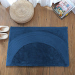 Rabbit Fur Soild Bath (Teal, 40x60 cm)
