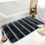 Mexico Bath Mat For Bathroom (38x58 cm, Grey)