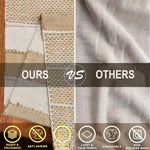 Table Runner with Tassels - Cotton 13.5 x 77 Inch, Rustica