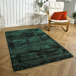 Newman Carpet For Bedroom (4X6 Feet, Hunter Green)